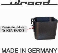 9x8x8cm Behälter Ablage Container für IKEA Skadis Zubehör Box Lochwand